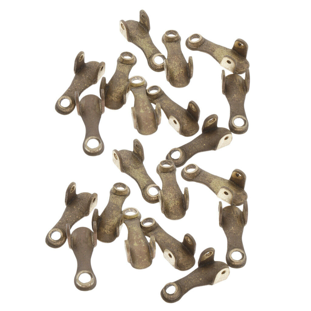 20 Pieces Small Trumpet Water Key  Replacement Trumpet Base Parts