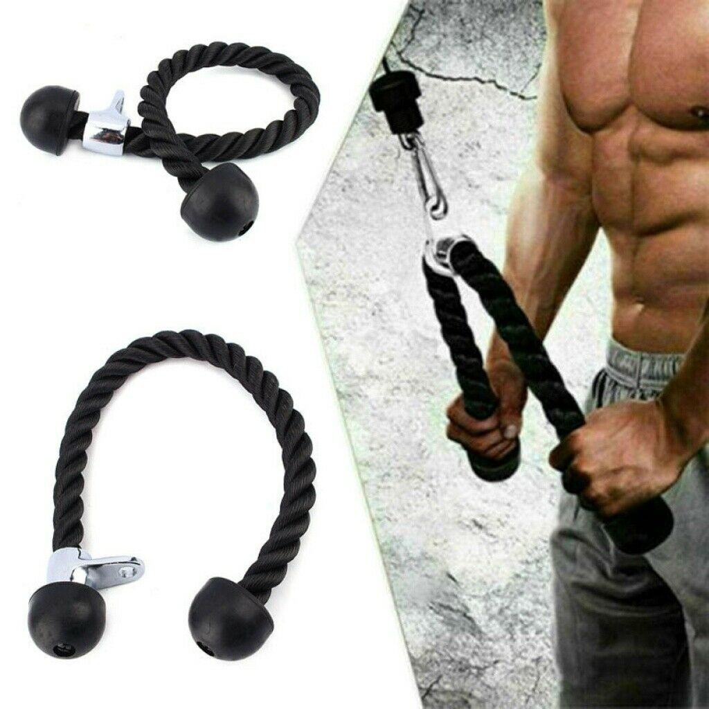 Arm Rope Triceps Rope Triceps Pull Down Rope for Workout Fitness Body Building
