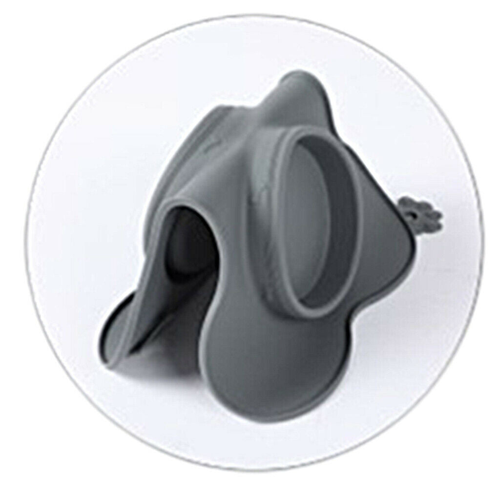 Dog Cat Bowls Detachable Slow Feeder Bowl Puppy Cats Kitten Bowl Dish Gray S