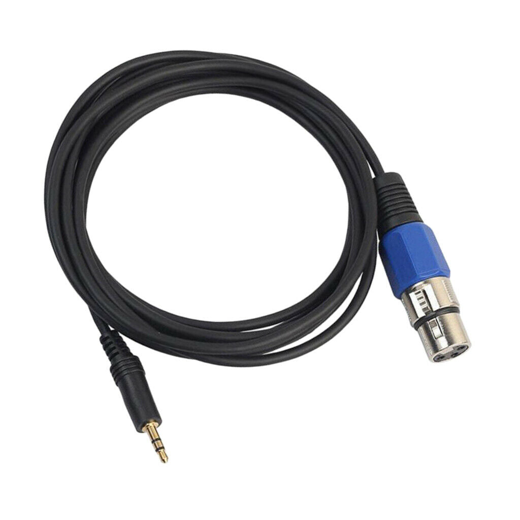 Male 3.5mm to XLR Audio Male/Female Cable for HDTV Male to XLR Female 5m