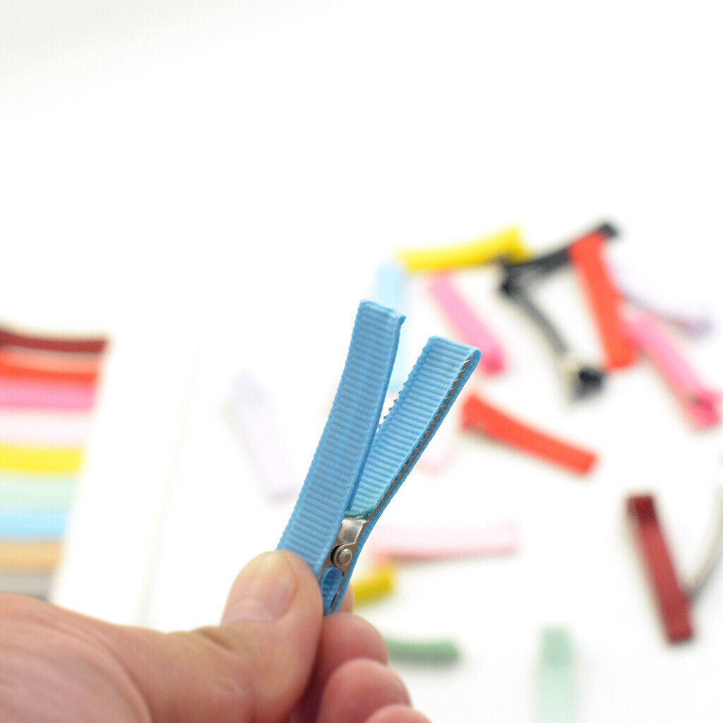 Colorful 30x Hairpins Alligator Headdress DIY Girls Women Baby Hair Pins