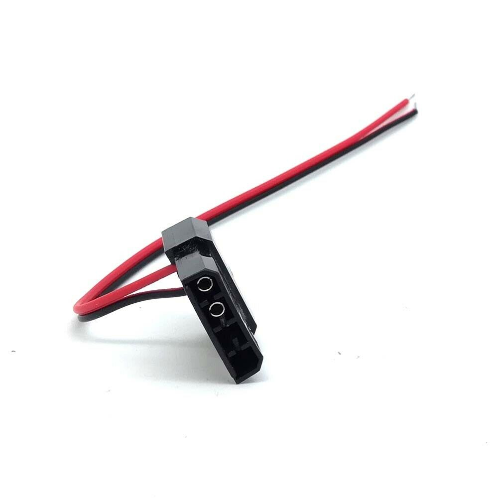 4PIN Molex to 2pin DC Power cable cord 12V/3A for LED SMD PC box 30cm