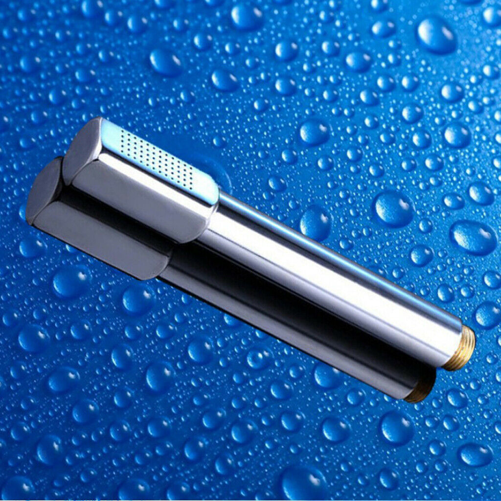 Water Saving Copper Handheld Shower Head Stainless Steel Hand Showers Square