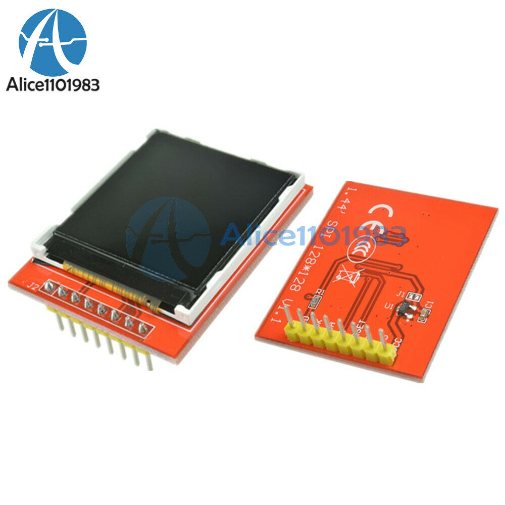 2PCS 1.44" Red Serial 128X128 SPI Color TFT LCD Module Replace Nokia 5110 LCD