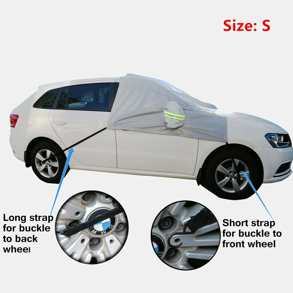Car Front Windshield + Side Rearview Mirror Snow Ice Frost& Flap Cover Protector