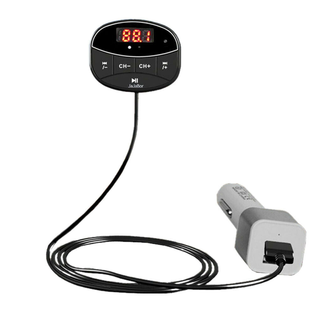 Bluetooth USB Car Charger &AUX Kit Handsfree FM Transmitter Radio MP3 Player