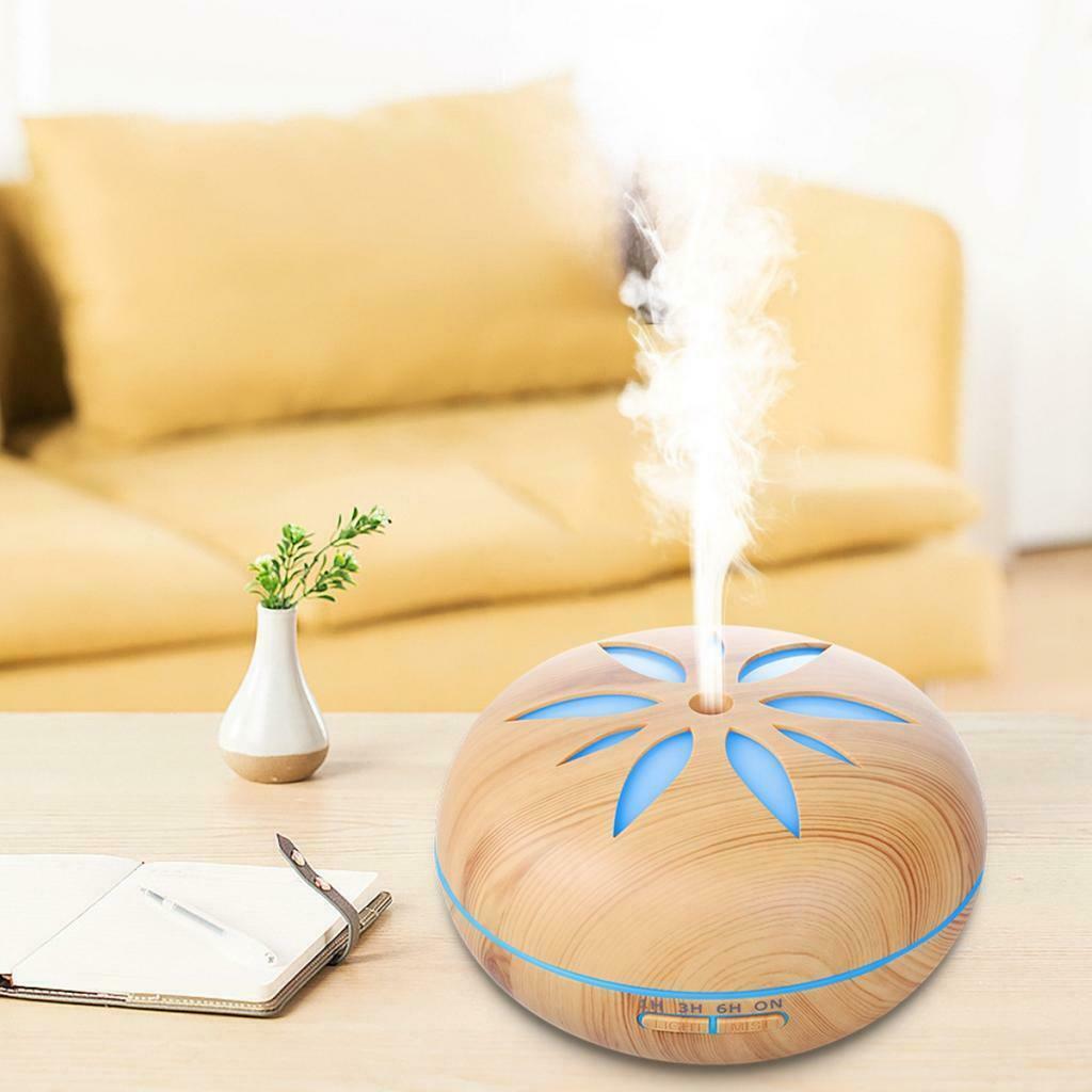 Portable Quiet Fragrance Diffuser Remote Control Office 500ml British Plug