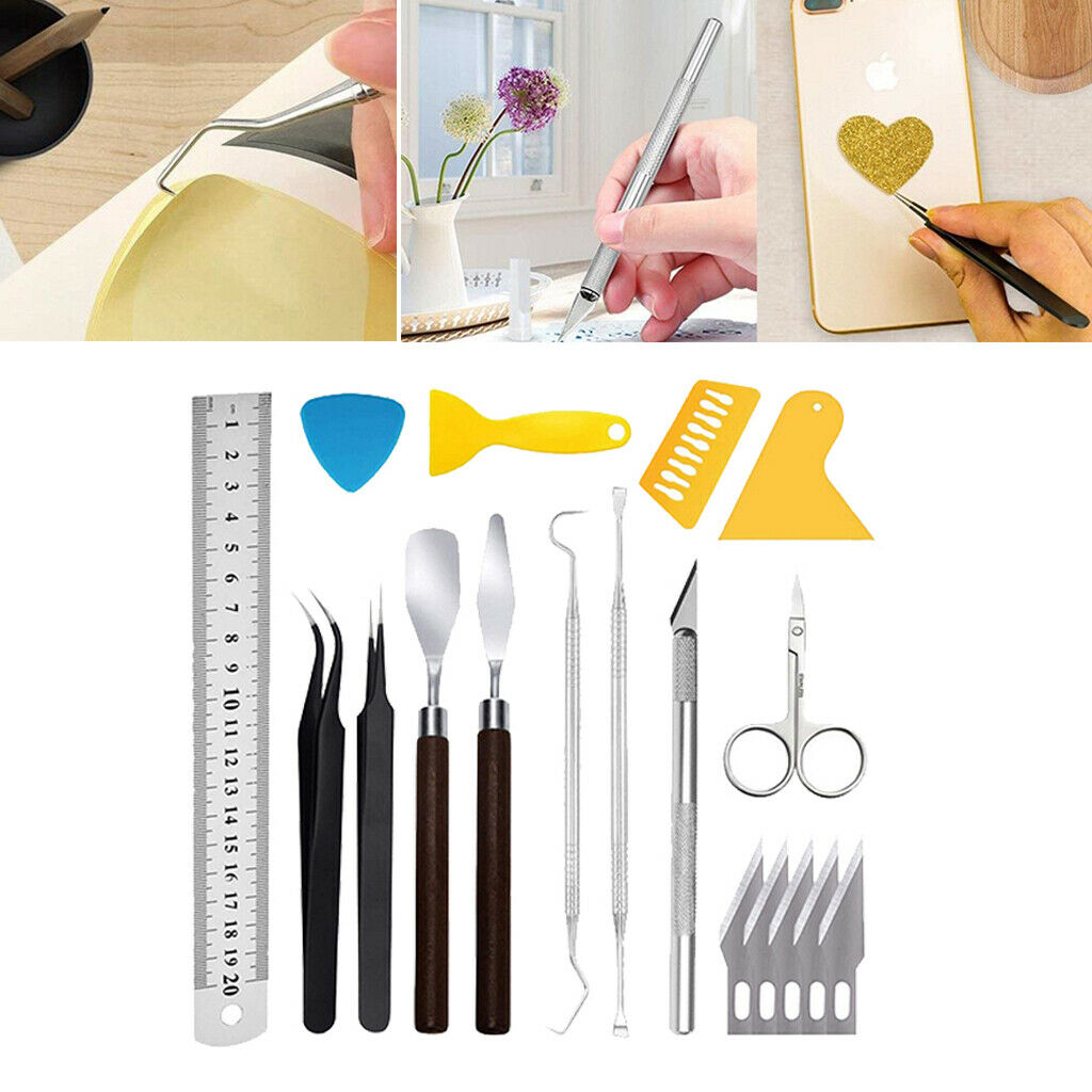 Craft Vinyl Weeding Tools Set Basic For Cameos Silhouttes