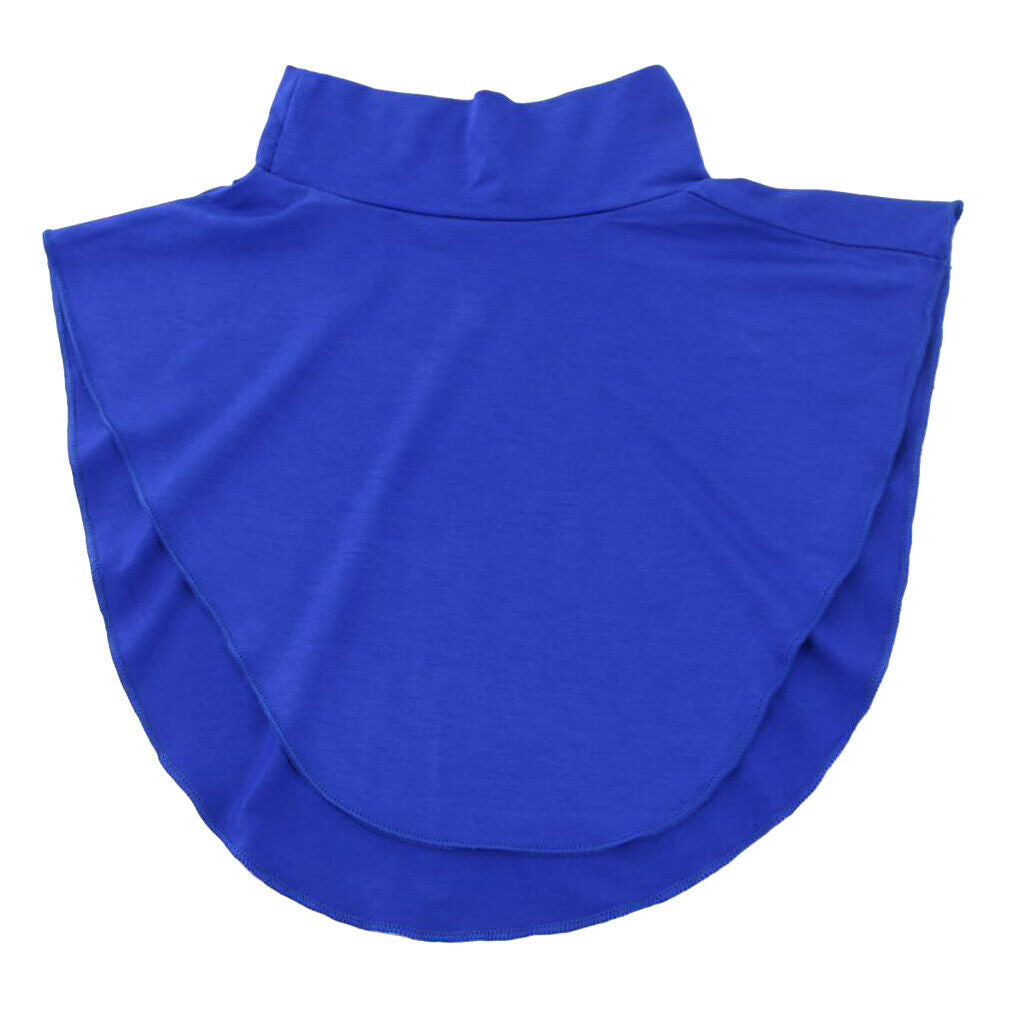 4Pack Womens Modal Faux Turtleneck Dickey Collar Muslin Hijab Neck