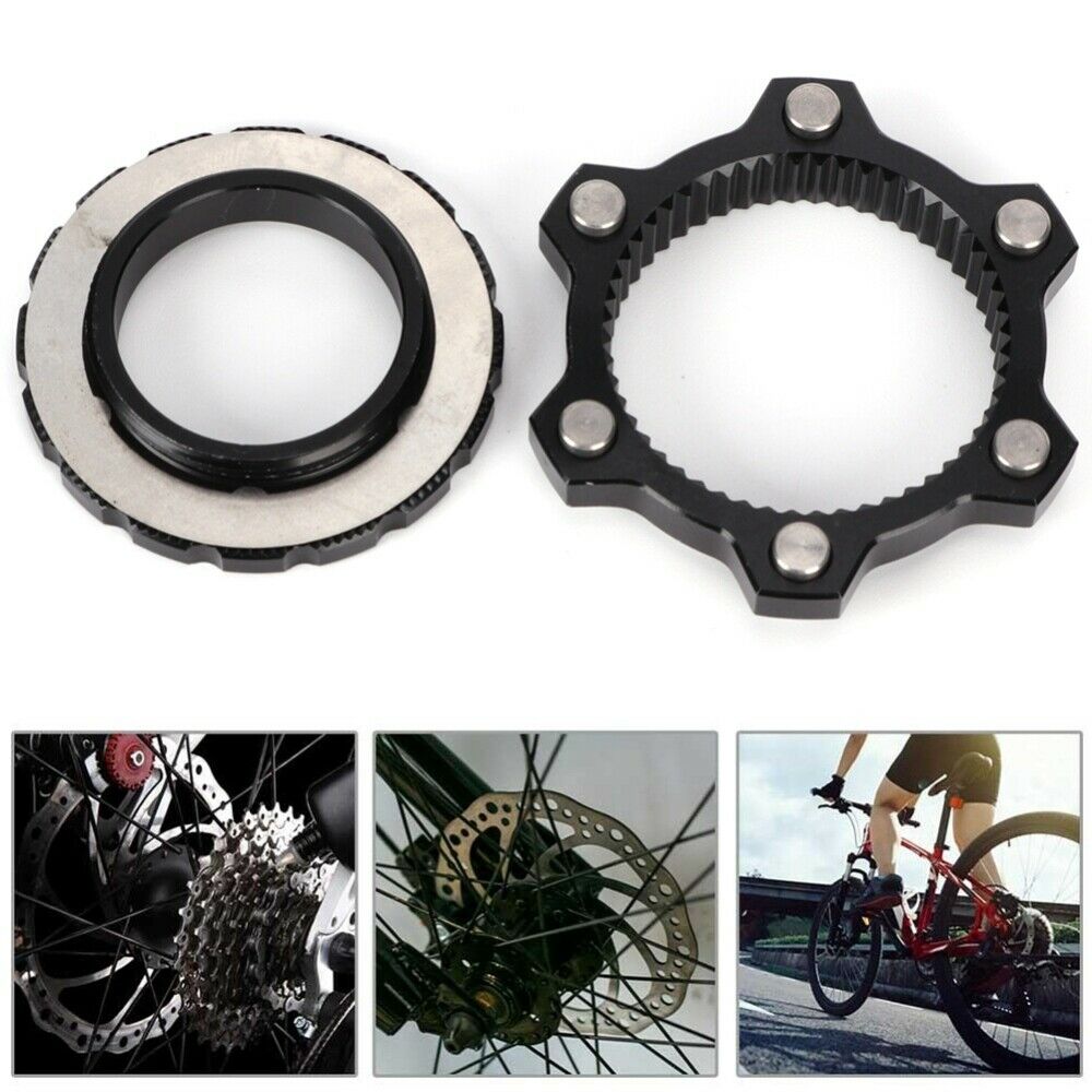 Bicycle Center Lock Adapter to 6 Bolt Disc Brake Boost Hub Spacer Bike Part