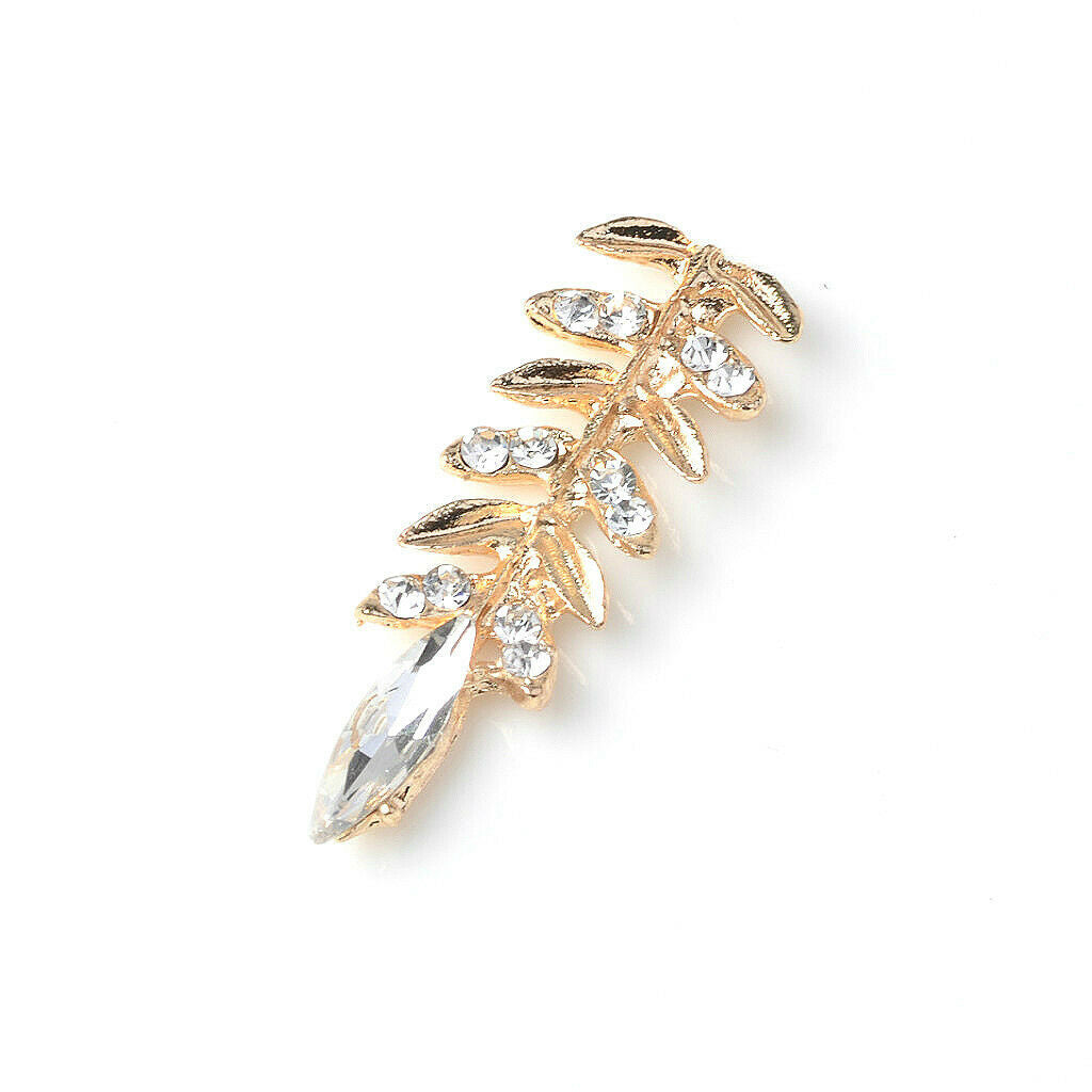 Wholesale 5PCS Clear Rhinestone Buttons Alloy Crystal Diamante Button