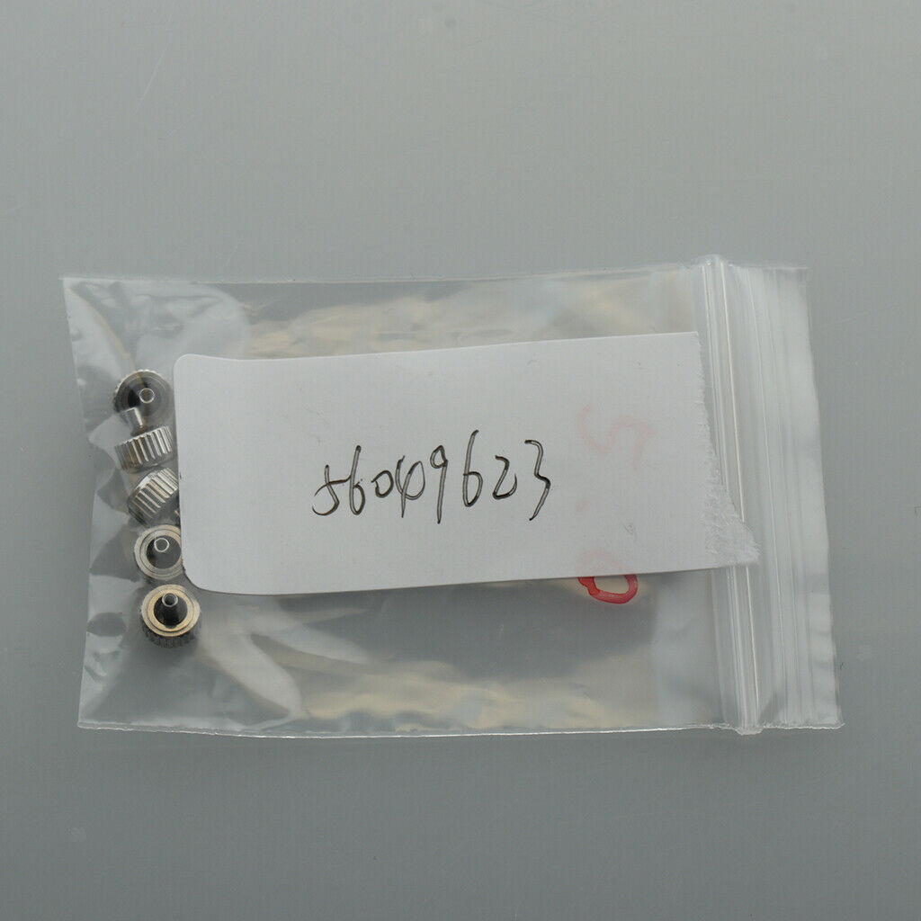 5PCS Watch Spare Parts Steel Flat End Long Pipe  5mm