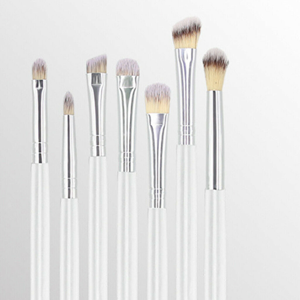 7pcs Nylon Eye Makeup Brushes Eyeshadow Shading Cosmetic Contouring Brush