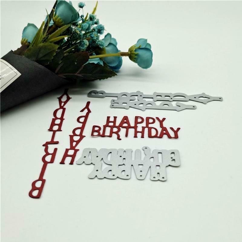 Birthday Card DIY Crafts Card Making Embossing Stencil for Album Paper Card