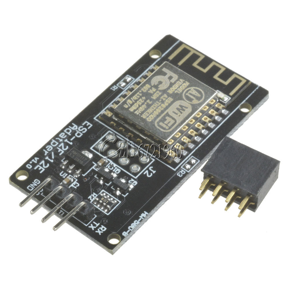 ESP8266 2.4GHz ESP-12F Serial Wifi Adapter Module V1.0 for Arduino UNO R3 Board