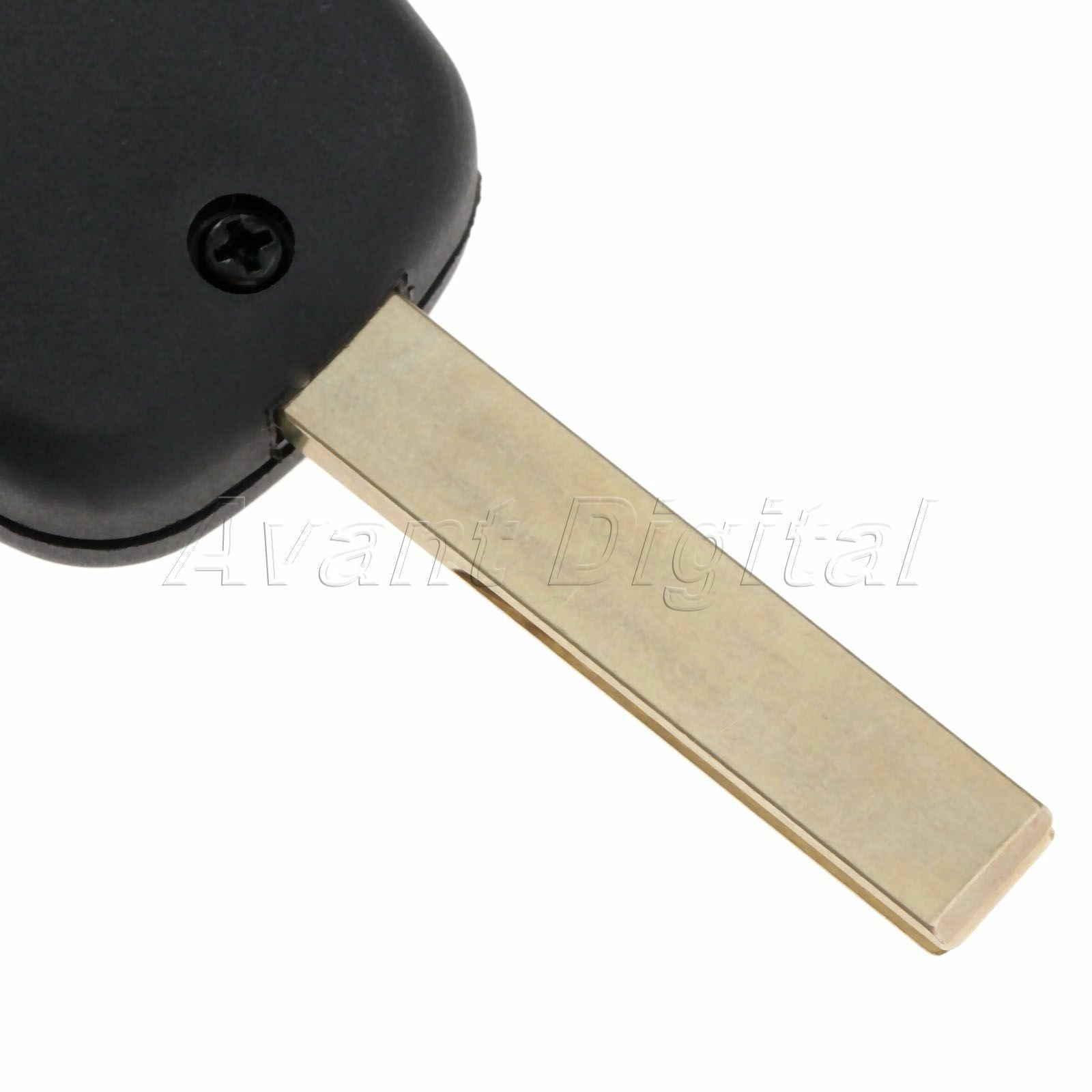 Uncut Blade 2 Button Car Remote Fob Shell Case Cover For Peugeot 307 107 207 407