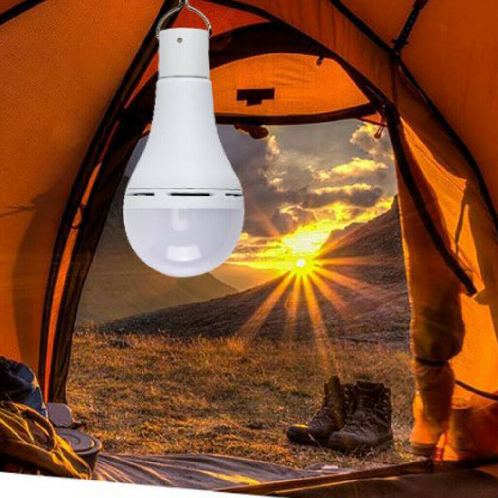 Portable Bulb Outdoor Indoor Solar Powered LED Lighting Garden Yard Solar Lamp