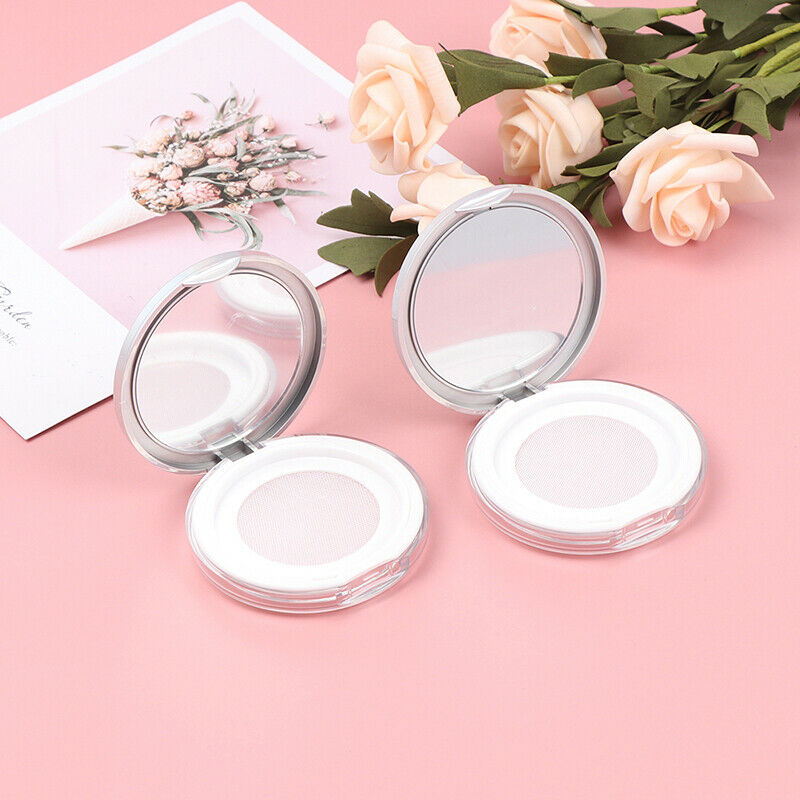 1Pcs Portable Empty Cosmetic Sifter Loose Jar Container Puff Box Containe.l8