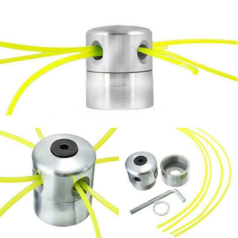 Universal Aluminum Pillar Line String Saw Grass Brush Grass Trimmer Head Lawn