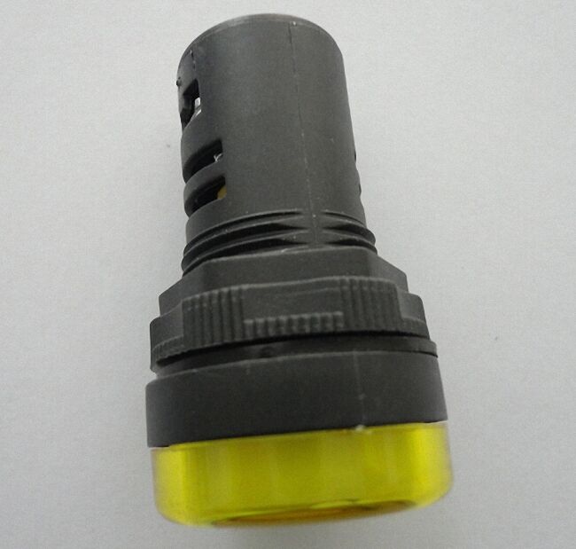 5Pcs Yellow LED Indicator Pilot Signal Light Lamp 24V [M1]