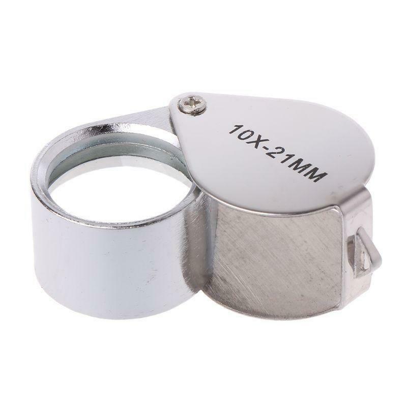 Mini Triplet Jeweler Eye Loupe Magnifier Magnifying Glass Jewelry Diamond Hot
