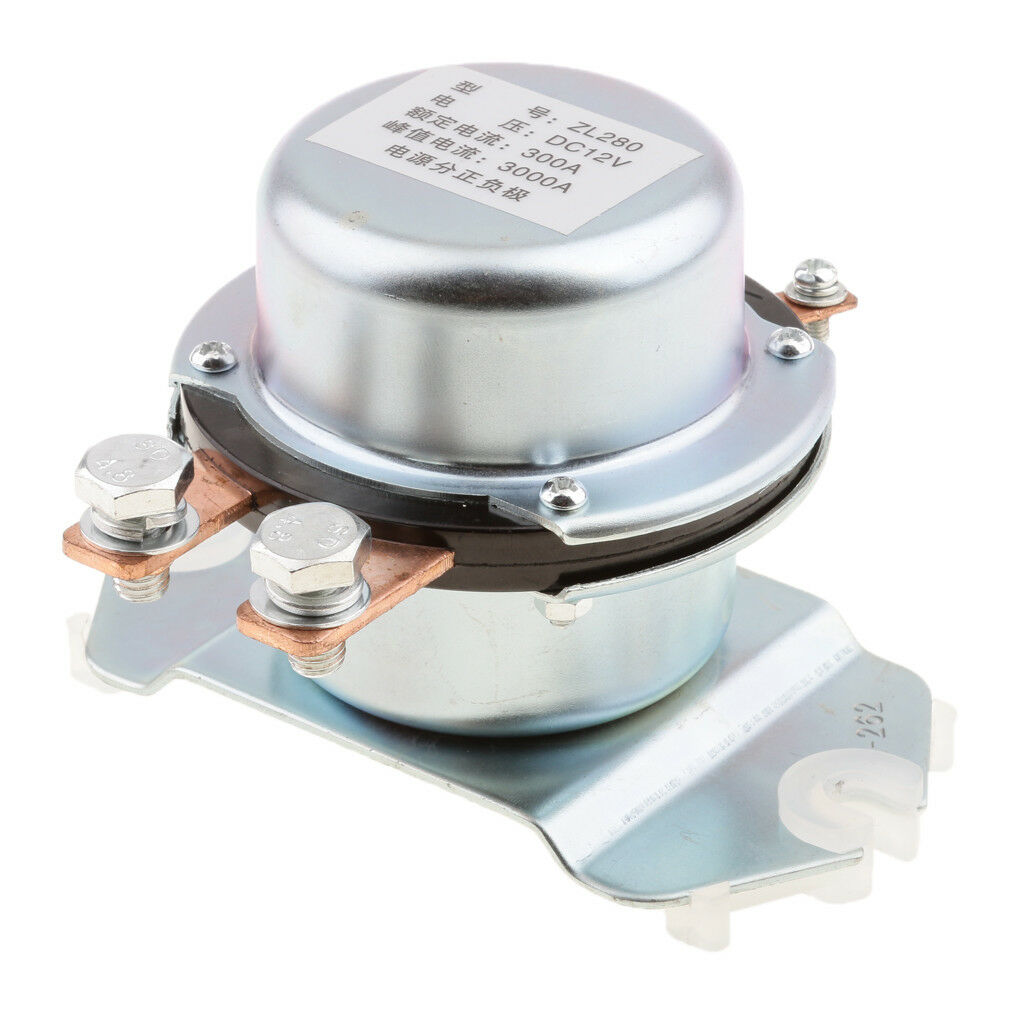 Solenoid Relay Battery Isolation Switch 12V 300Amp Continuous Duty