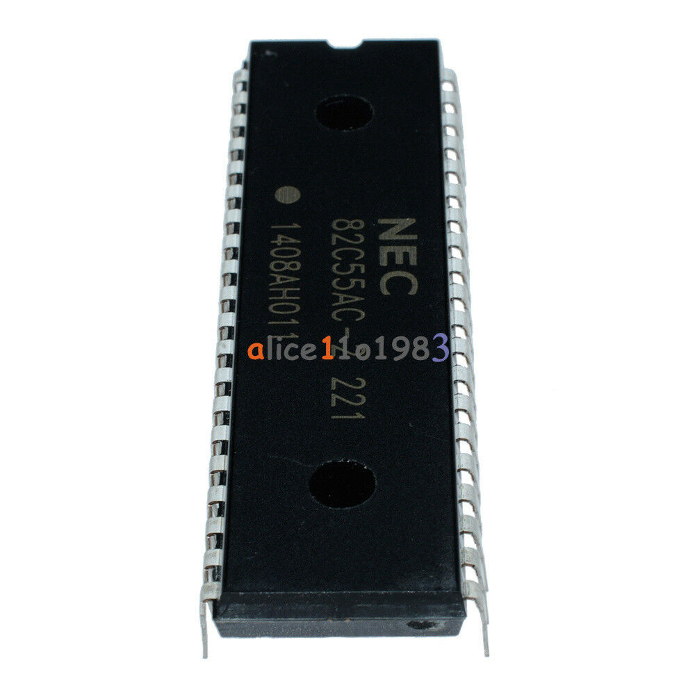 5PCS UPD82C55AC-2 / 82C55AC-2 DIP-40PIN IC
