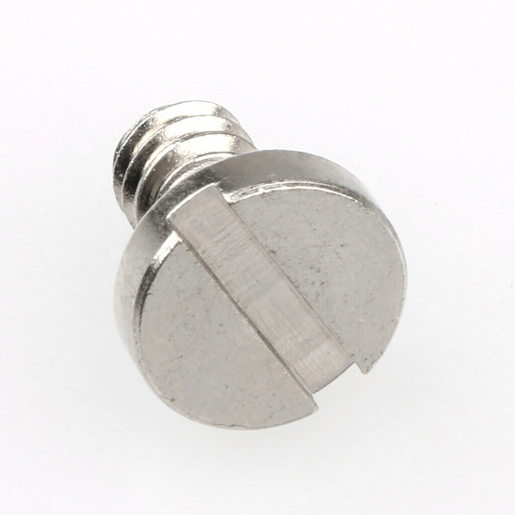 1/4" Mounting Screw 10mm Shaft without Ring for Tripod Monopod Telescopes