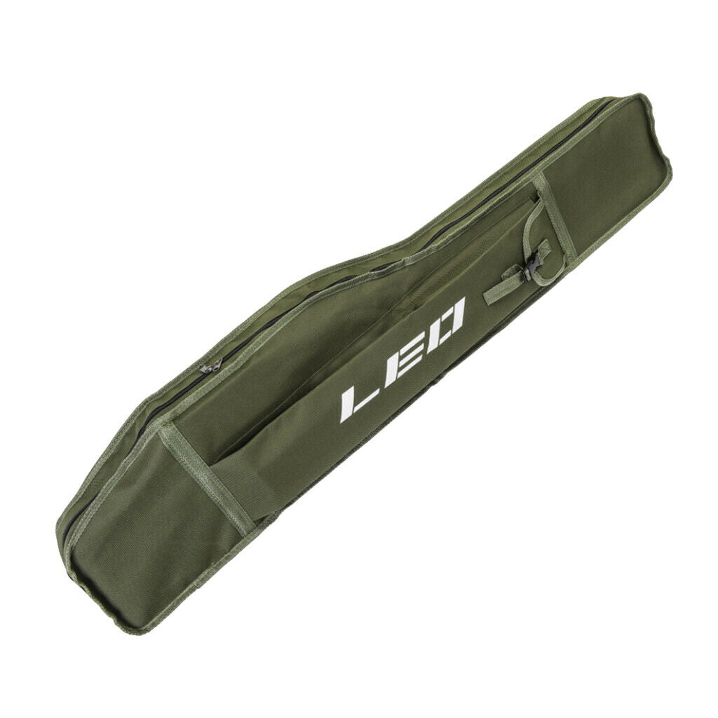 120cm Fishing Rod Bag Large Capacity Polyester Tackle Case Shoulder Pouch