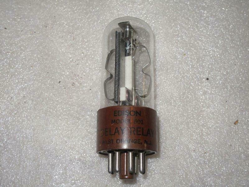 1pcs - EDISON B-1626 26.5V Delay Relay Vacuum Tube - NOS