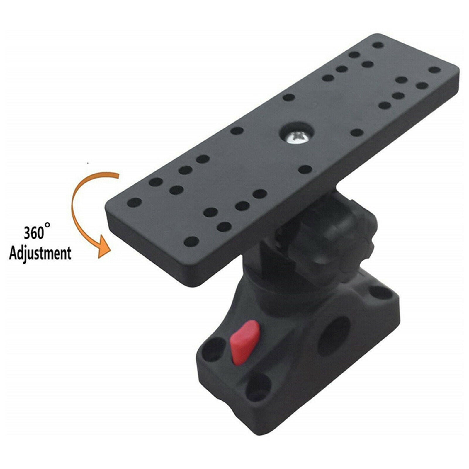 Electronic Fish Finder Holder Fishfinder Boat Support 360 Degree Rotated