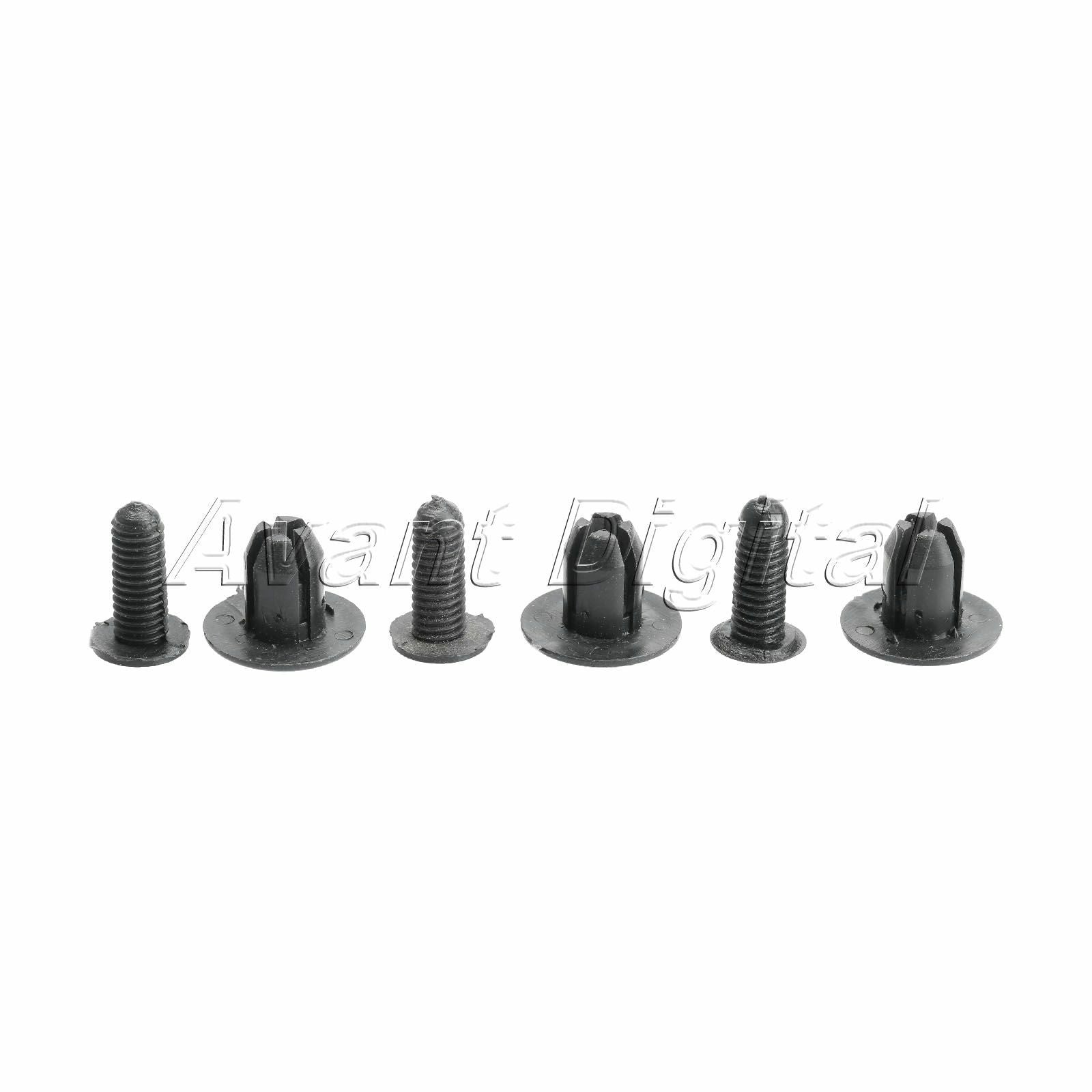 50Pcs for KIA Bumper Fender Grille 8.2mm Trim Retainer Fastener Rivet Clip
