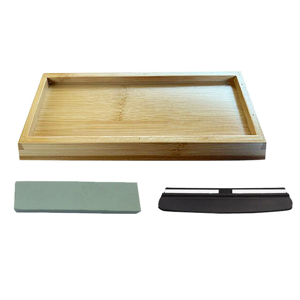 2 Side 1000/6000 Whetstone Sharpening Stone Kit MULTIPURPOSE Polishing Tool