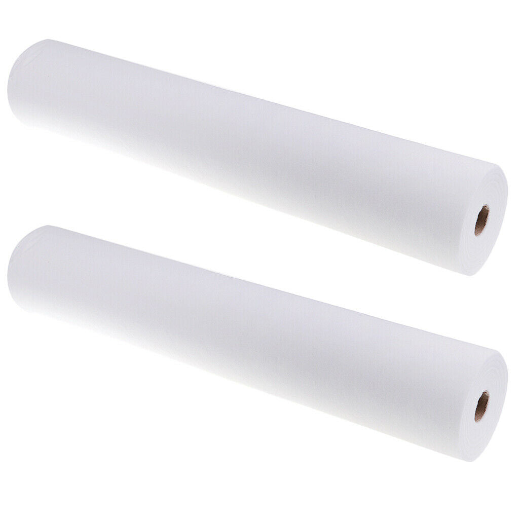 100 Packs Bed Headrest Sheets Mat Waxing Table Covers Roll for Tattoo Supply