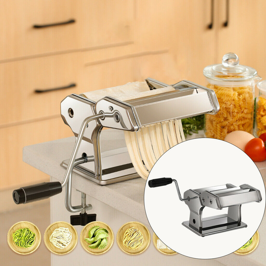 Manual Pasta Noodle Maker Machine Home Commercial Press Dumpling Skin Maker