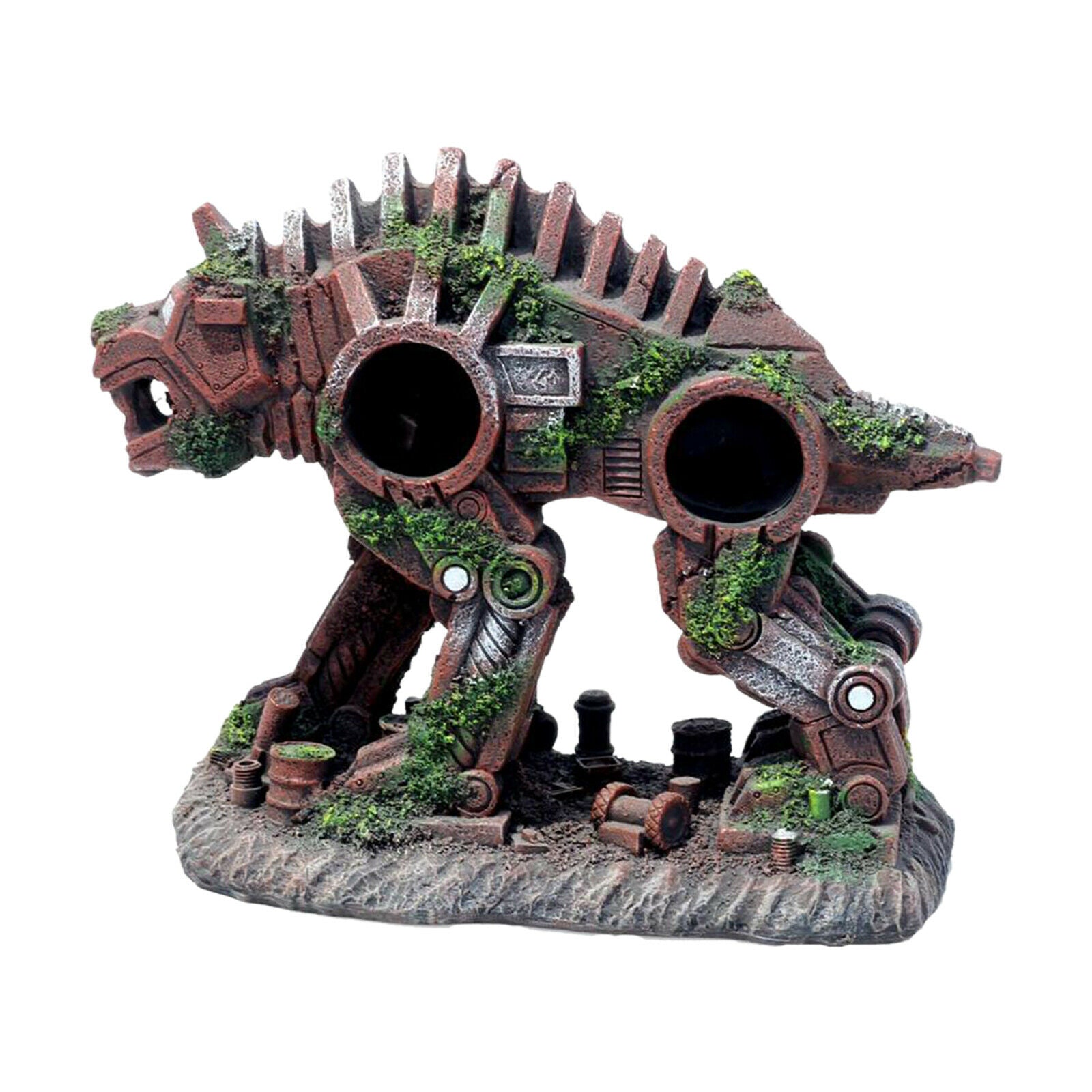 Aquarium Ornament Creative Dog Fish Tank Hiding Cave Crafts Non-Fading