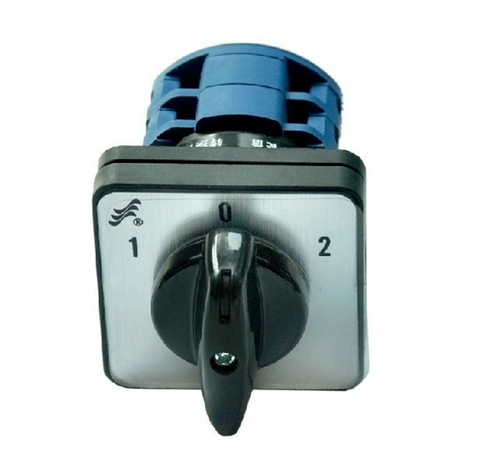 (1)Rotary Switch 48*48*43mm Cam Changeover Switch 20A Dual Power 3Lock 8Terminal