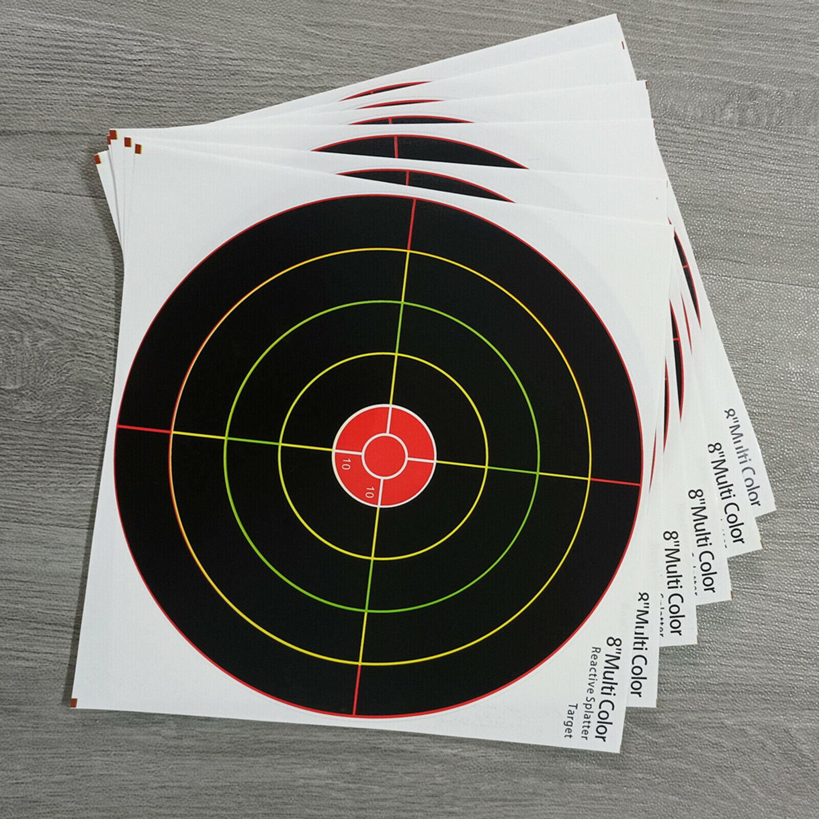 8'' Shooting  Self-adhesive Targets Paper Archery Accessories