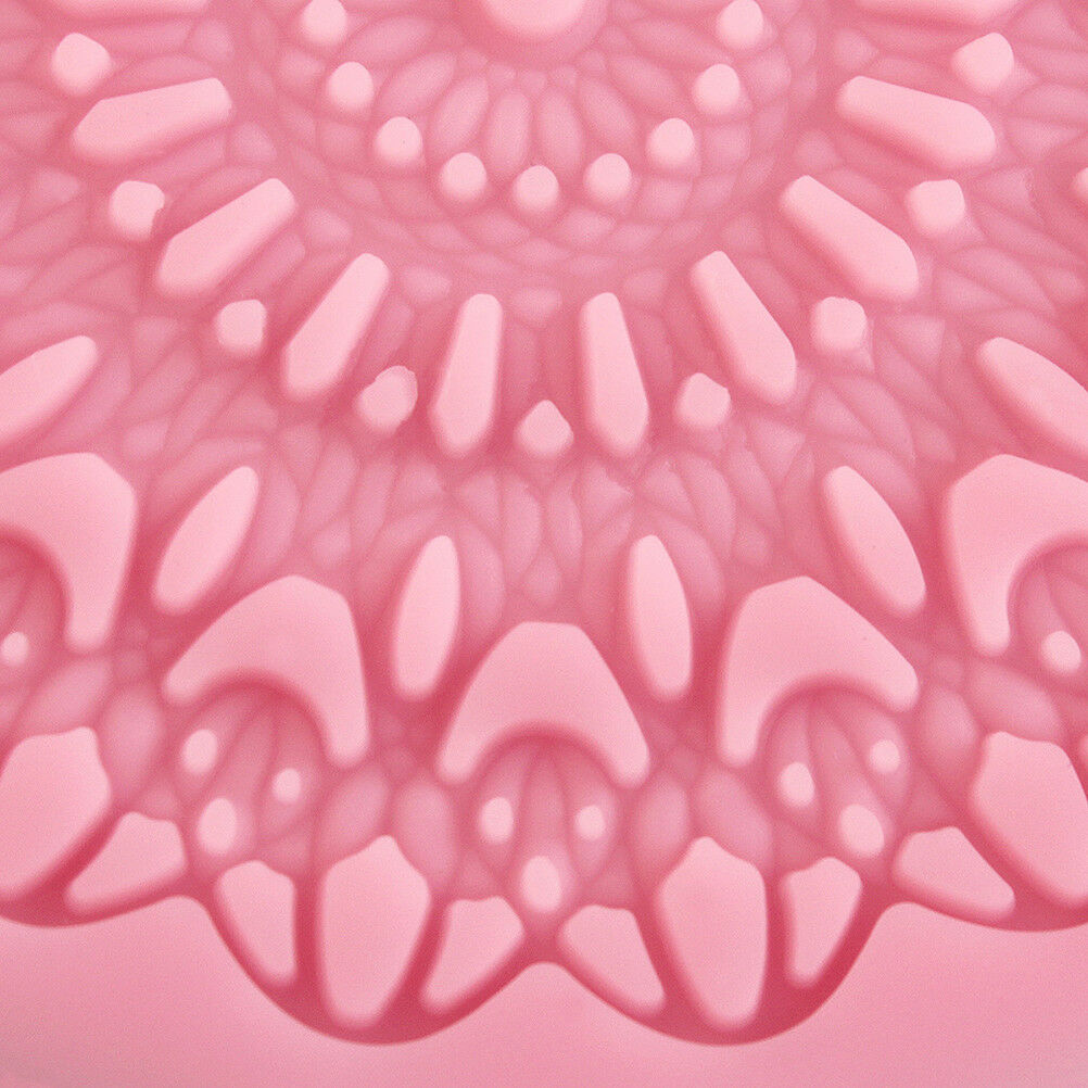 round lace flower silicone fondant mold chocolate cupcake baking mould too.l8