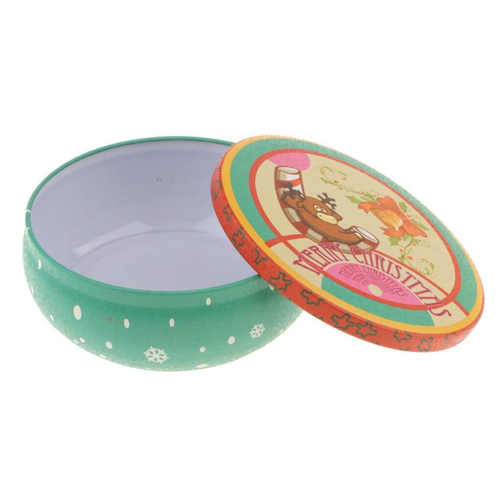 Portable Floral Tea Candy Container Tin Sealed Can Box Home Kitchen Storage #4