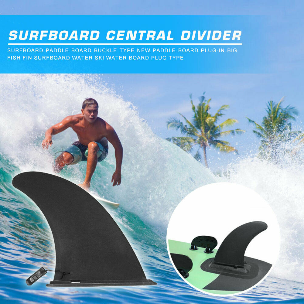Slide-in Surfboard Nylon Central Fin Surf Plate Stand Up Paddle Board Center Fin