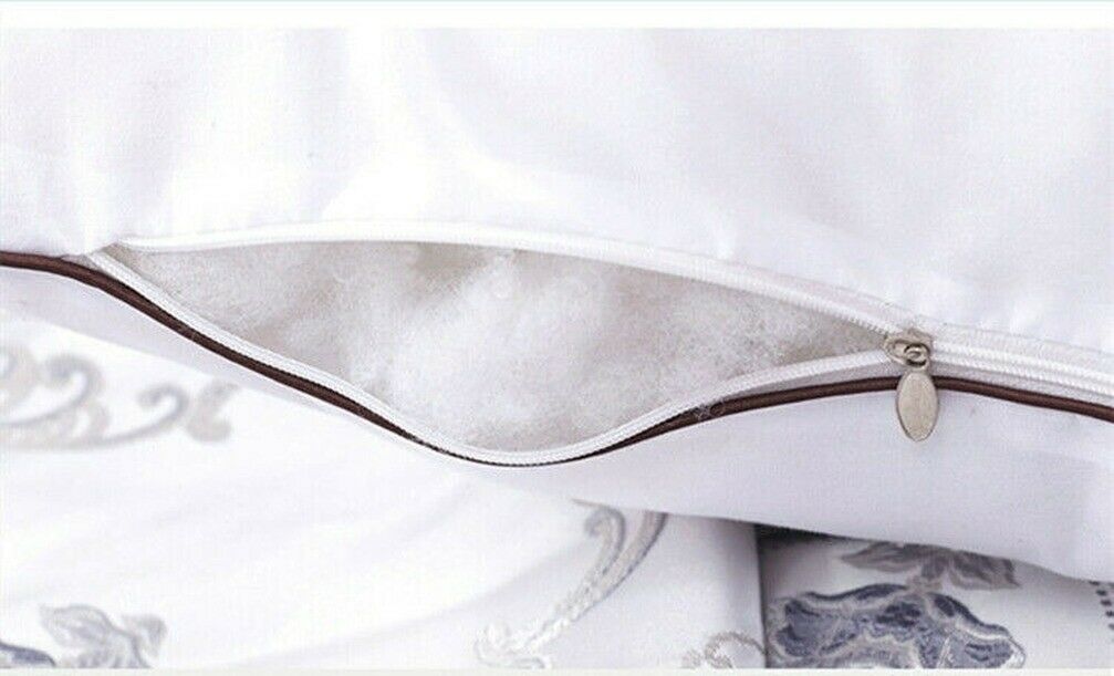 1pcs Feather Silk UltraSoft Pillows Star Hotel Pillow Cushion Sleep Care 48*74cm