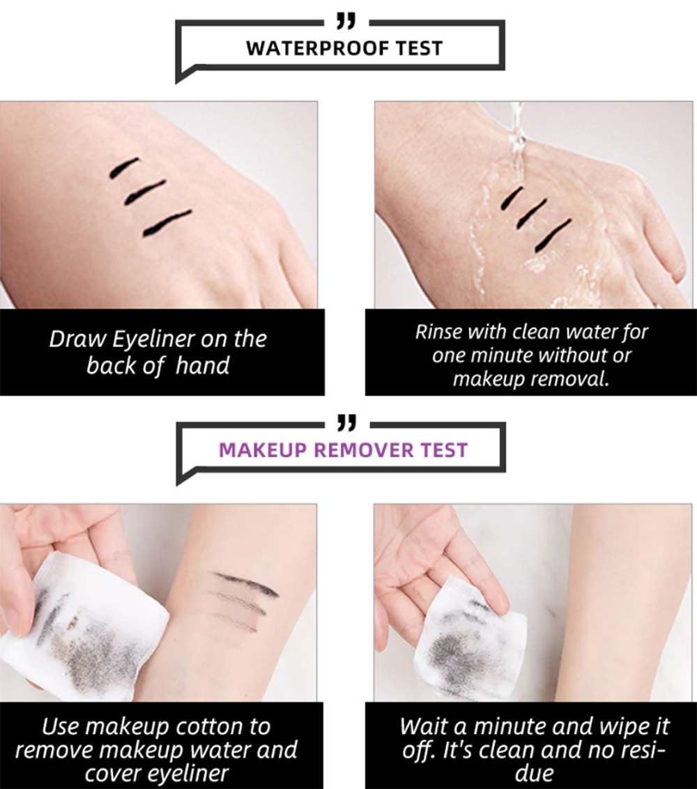Beauty Black Waterproof Eyeliner Liquid Eye Liner Pen Pencil Makeup Cosmetic US