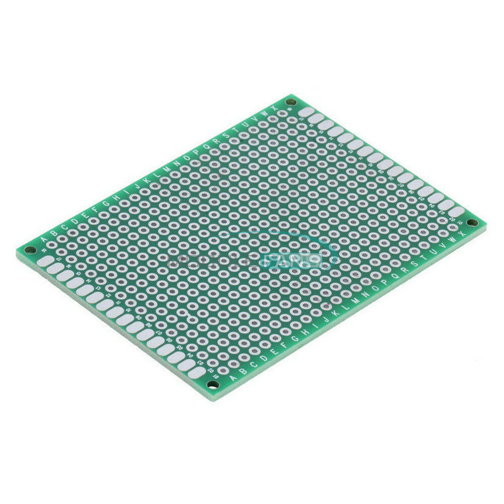 10PCS 50x70MM Double Side Prototype PCB Tinned Universal Glass Fiber Breadboard