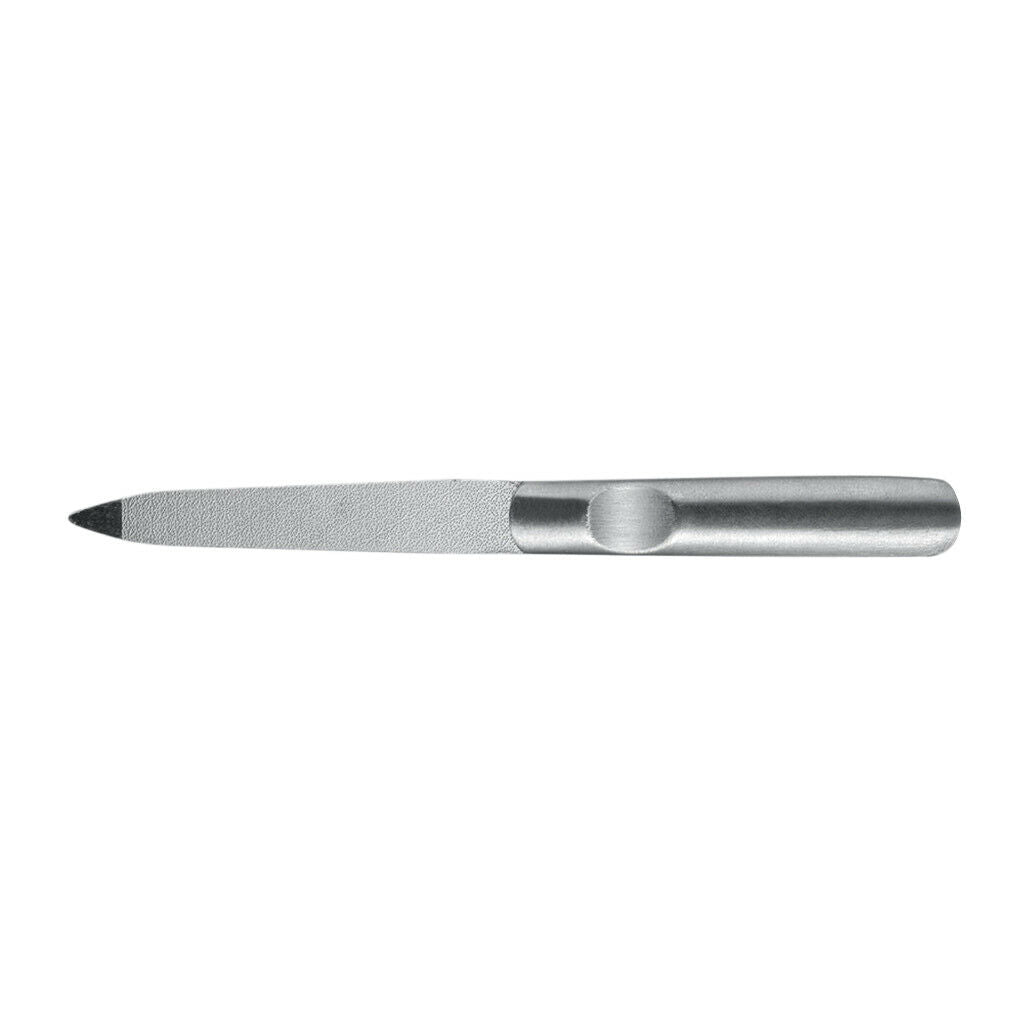 Double Sides Nail Files Stainless Steel Nail Buffer Manicure Pedicure Cuticle