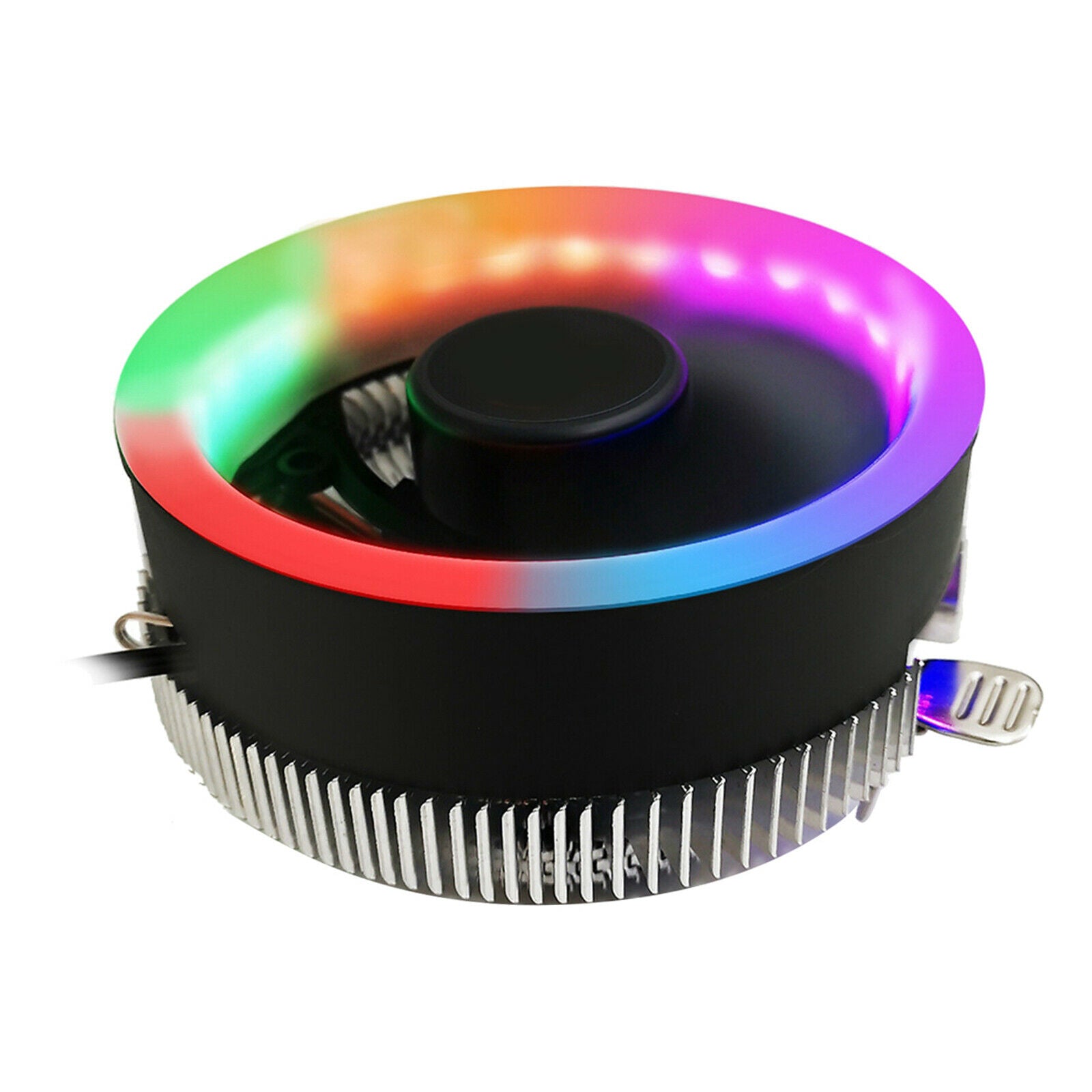 RGB CPU Cooler Sink Radiator Fit Intel LGA 775/1150/1156 AMD AM2+/AM3/AM3+Socket