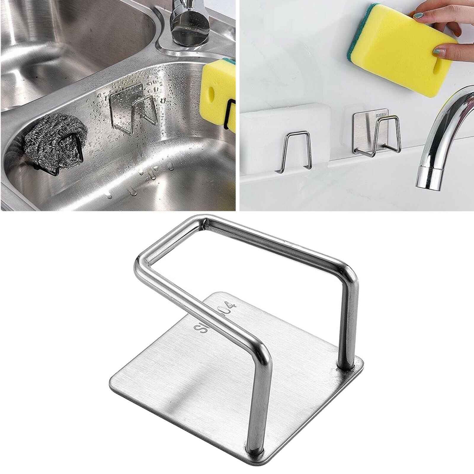 Sponge towel holder scrubbers soap drying shelf soap fabric stockag