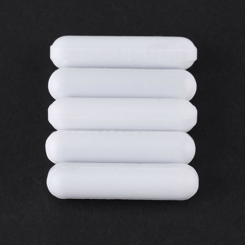 C7*30mm magnetic stirrer bar stir mixer bars PTFE lab spin spinner  new 5pcs