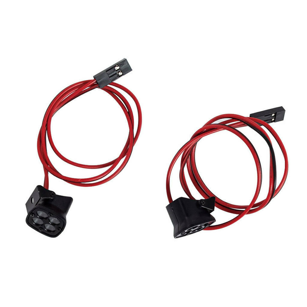 1/10 RC Car LED Lights Replace for Axial SCX10 90046 Traxxas TRX-4 TRX6 D90