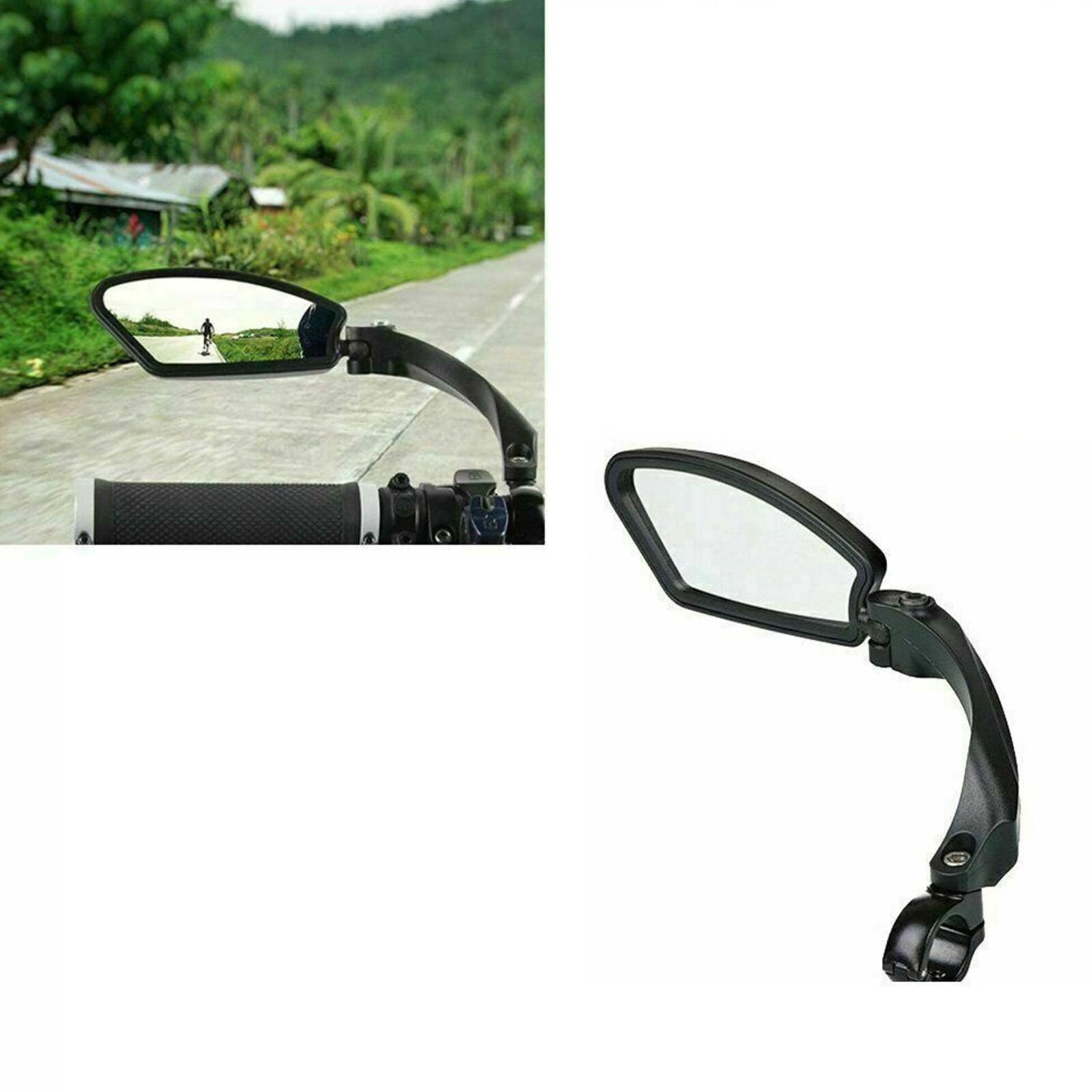 1PC - Rearview Mirror For E-Bike Bicycle Mirror Space Mirror Bicycle Universal